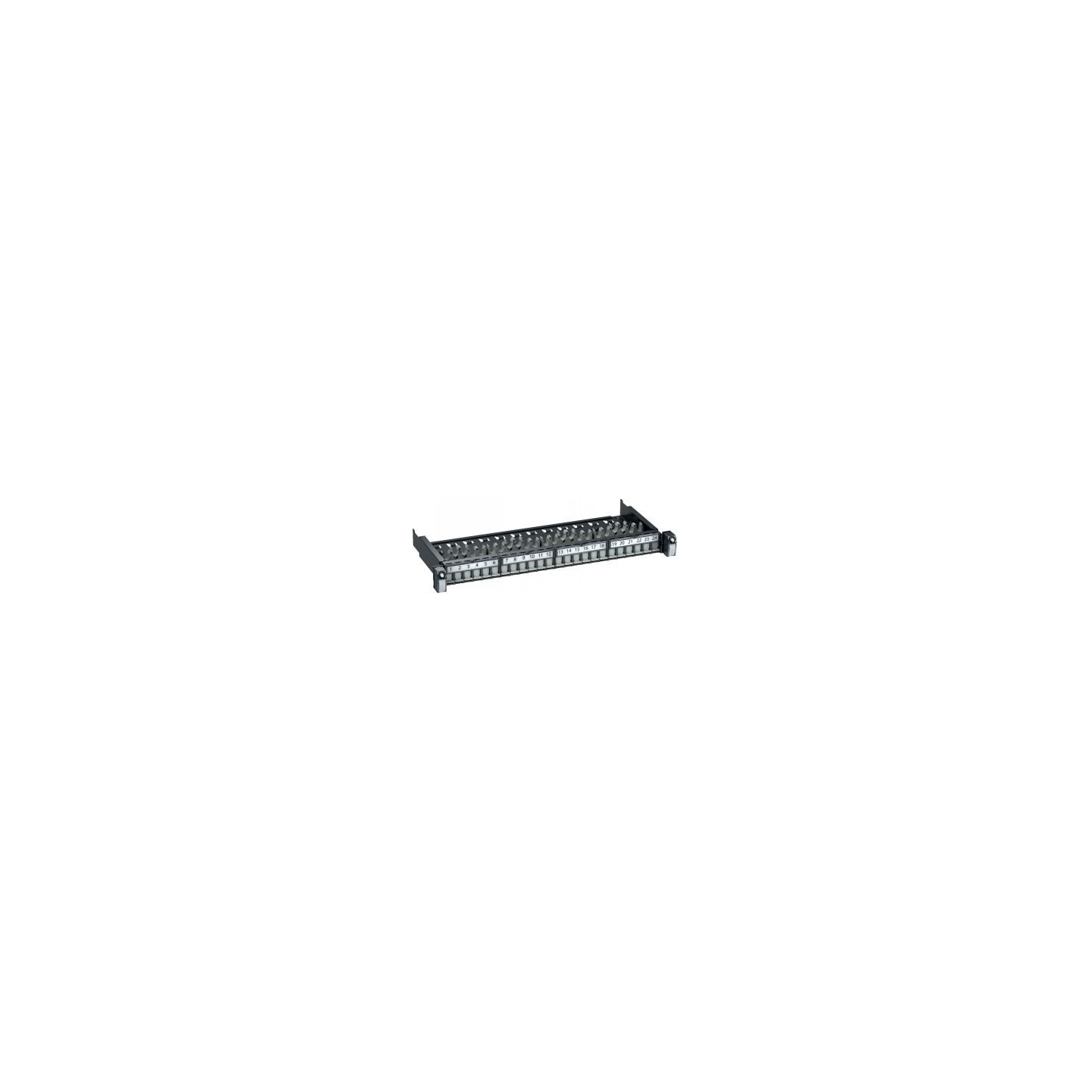Schneider ELECTRIC ACTASSI 19-C PATCH PANEL SLIDING EVO 19" 1U 24PT S-ONE STP CAT6