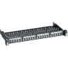 Schneider ELECTRIC ACTASSI 19-C PATCH PANEL SLIDING EVO 19" 1U 24PT S-ONE STP CAT6