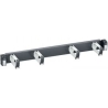 Schneider ELECTRIC ACTASSI 19-C PATCHCORD GUIDING PANEL 1U WITH 4 OPENABLE RINGS