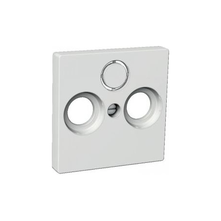 Schneider ELECTRIC CENTRAL PLATE R+TV+SAT WHITE