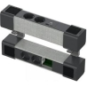 Schneider ELECTRIC UNICA SYSTEM+ DESK UNIT 4XSCHUKO+USBA/C+RJ OPT, ANTHR/GREY