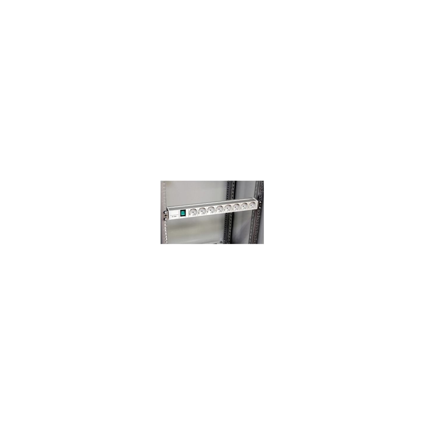 Schneider ELECTRIC ACTASSI 1U PDU  POWER DISTRIBUTION RAIL 8 SCHUKO SOCKETS+SWITCH 19P VDE