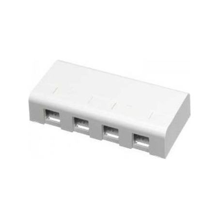 Schneider ELECTRIC ACTASSI SURFACE CASE 4XRJ45 WH