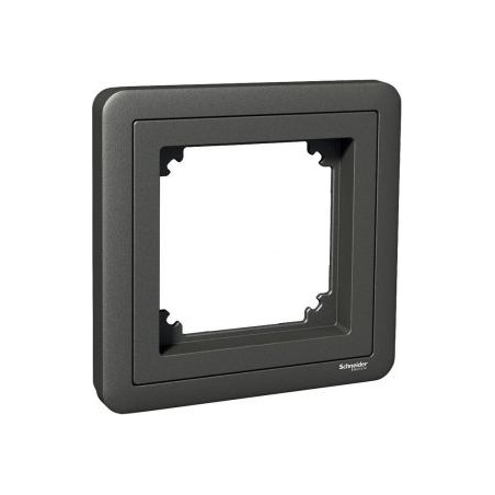 Schneider ELECTRIC EXXACT 1-G FRAME W REM ADAPT 7 ANTH
