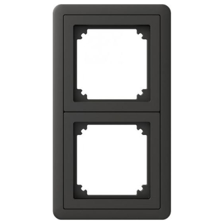 Schneider ELECTRIC EXXACT 2-G FRAME W REM ADAPT 7 ANTH