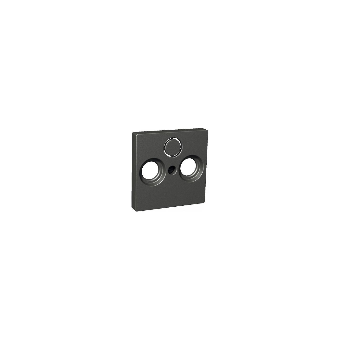 Schneider ELECTRIC EXXACT COVER PLATE FOR R/TV/SAT SOCKET