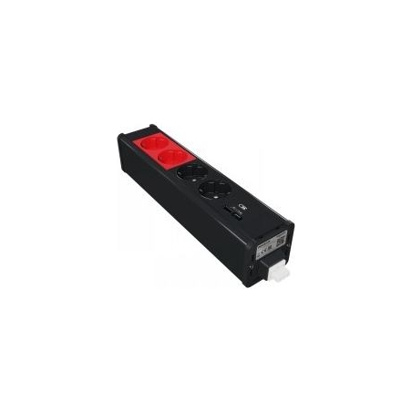 Schneider ELECTRIC UNICA SYSTEM+ MOD.UNIT 2W/2R+USBA/C ANTHR