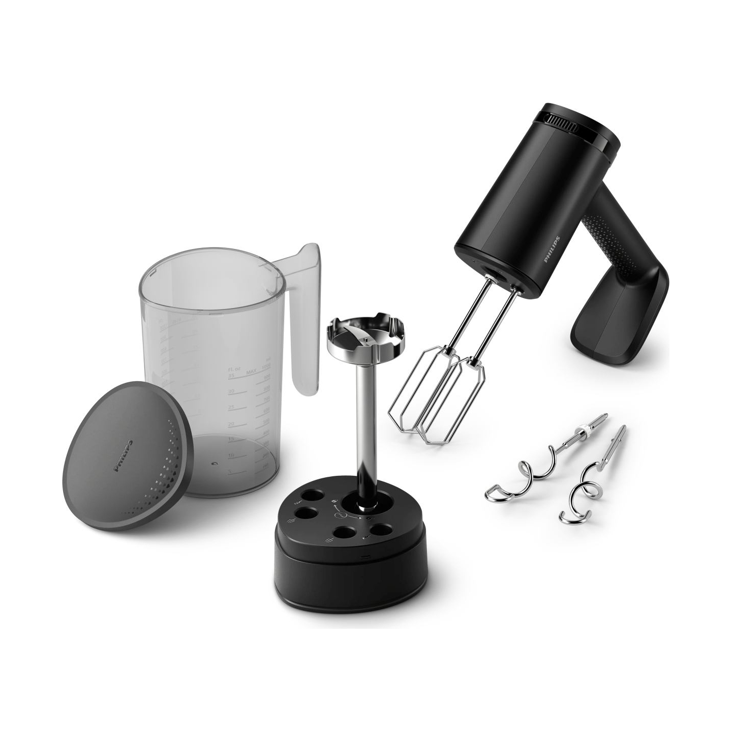 Philips 5000 series Hand mixer HR3781/10, 500 W, Black / HR3781/10