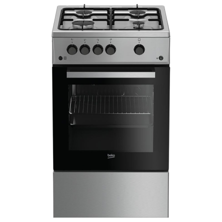 Beko Gas Cooker FSG52020FX, Width 50cm, Inox / FSG52020FX
