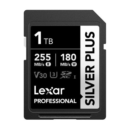 Lexar Memory card PROFESSIONAL SILVER PLUS 1TB SDXC UHS-I 205MB/s