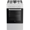Beko Gas-electric cooker FSS52020DW