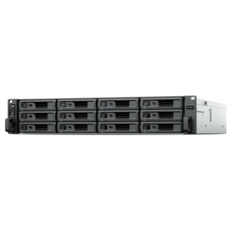 Synology RackStation RS2423RP+II | Efficient storage for centralized data management | AMD Ryzen | V1780B | 8 GB | DDR4 | Black