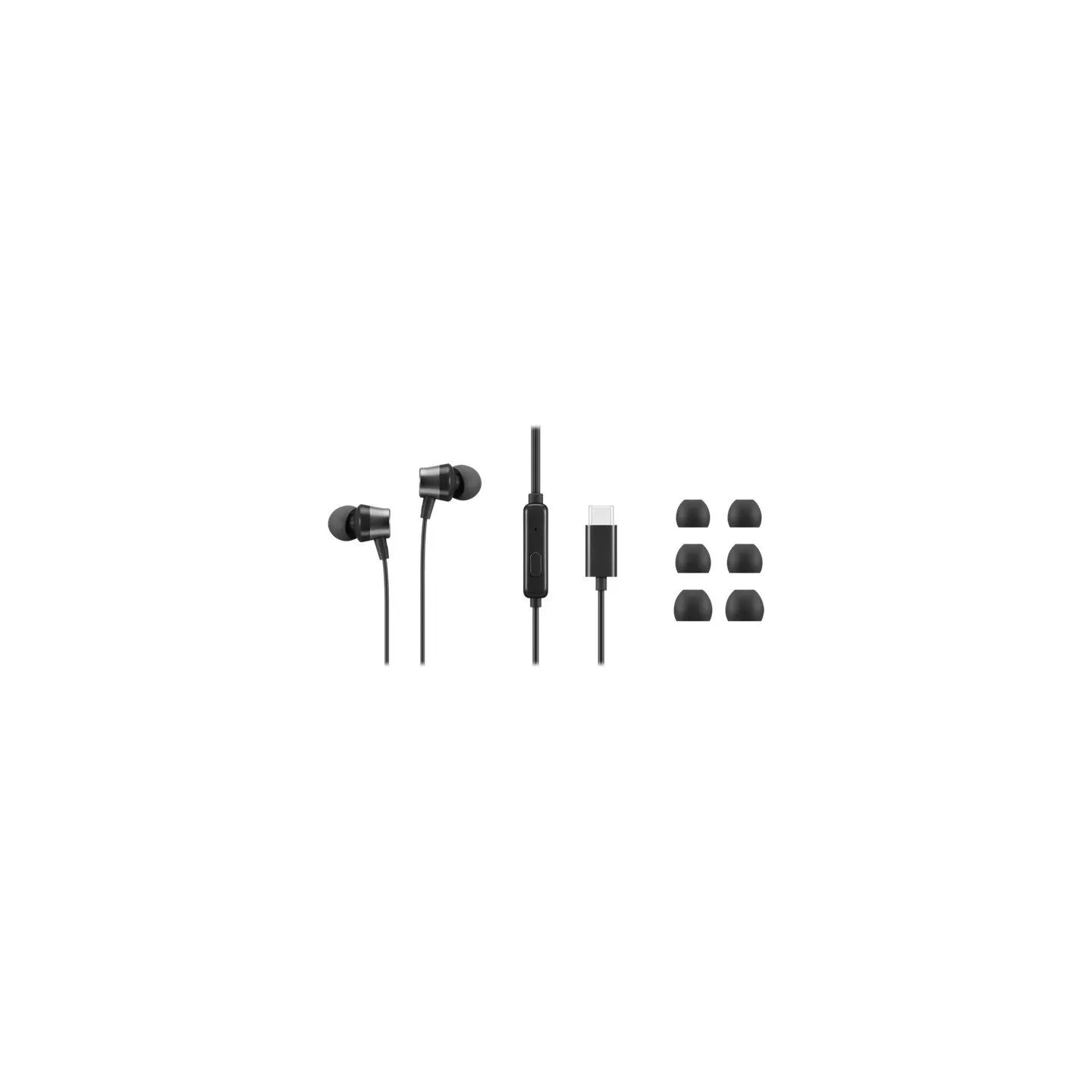 Lenovo | USB-C Wired In-Ear Headphones (with inline control) | 4XD1J77351