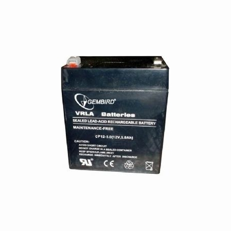 Gembird Rechargeable battery 12V 5AH