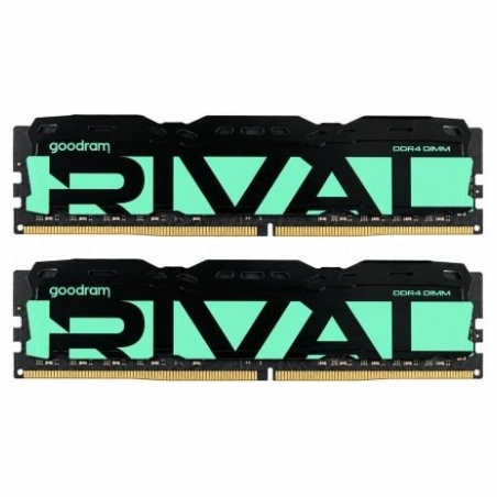 Goodram PC memory DDR4 Rival Radiant 64GB (2*32)/3200 CL18 green