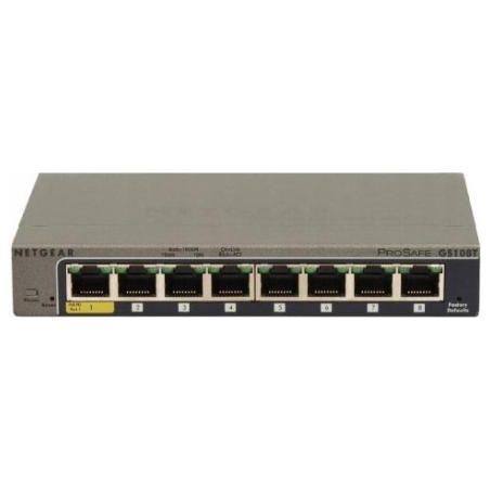 Netgear Switch Smart GS108T 8x1Gb