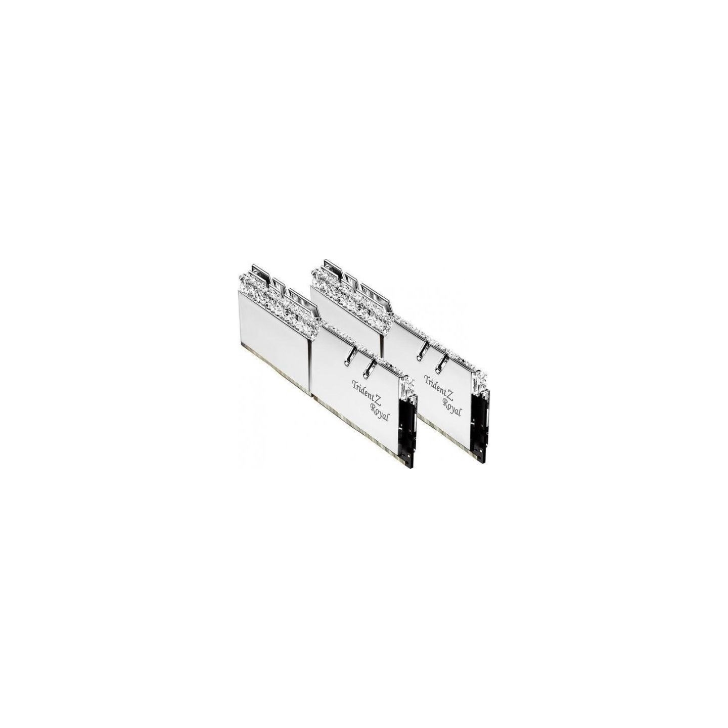G.skill PC memory DDR4 32GB (2x16GB) Trident Royal RGB 3600MHz CL18 XMP2 silver