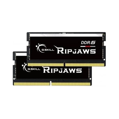 G.skill Memory SODIMM DDR5 32GB (2x16GB) Ripjaws 5600MHz CL40-40 1,1V