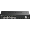 D-Link Switch managed DGS-1530-20/E 16 Ports GE + 4 Ports 10G SFP+ Smart