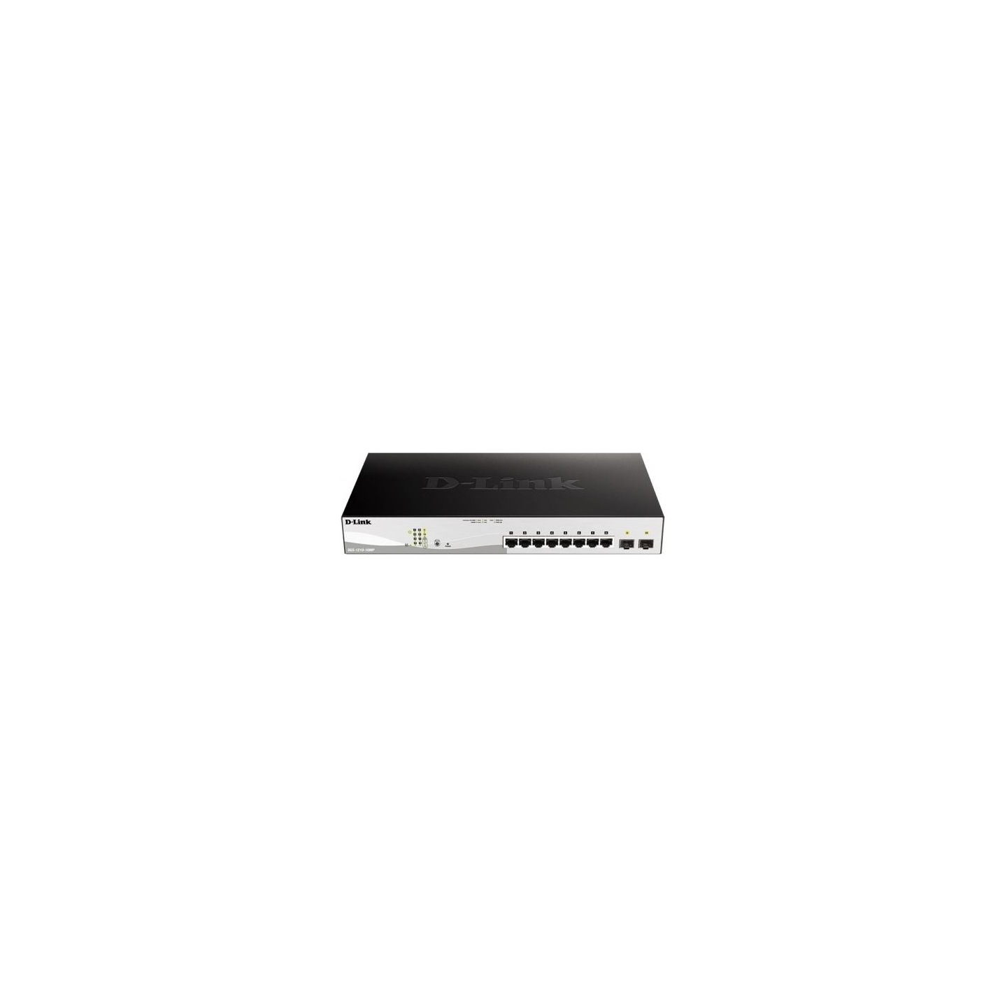 D-Link Switch DGS-1210-10MP 8GE PoE 2SFP