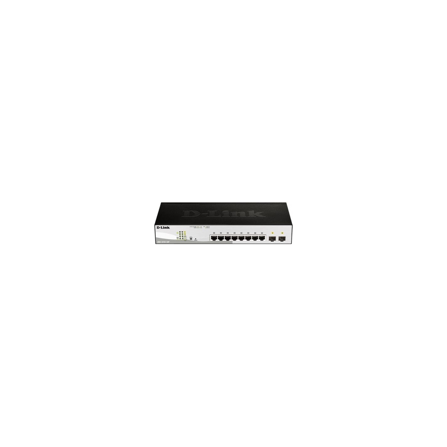 D-Link Switch DGS-1210-10P Switch 8GE PoE 2SFP