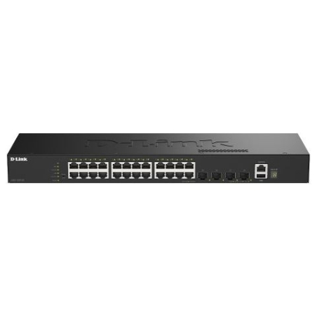 D-Link Smart Managed Switch DGS-1530-28/E 24 Ports GE + 4 Ports 10G SFP+