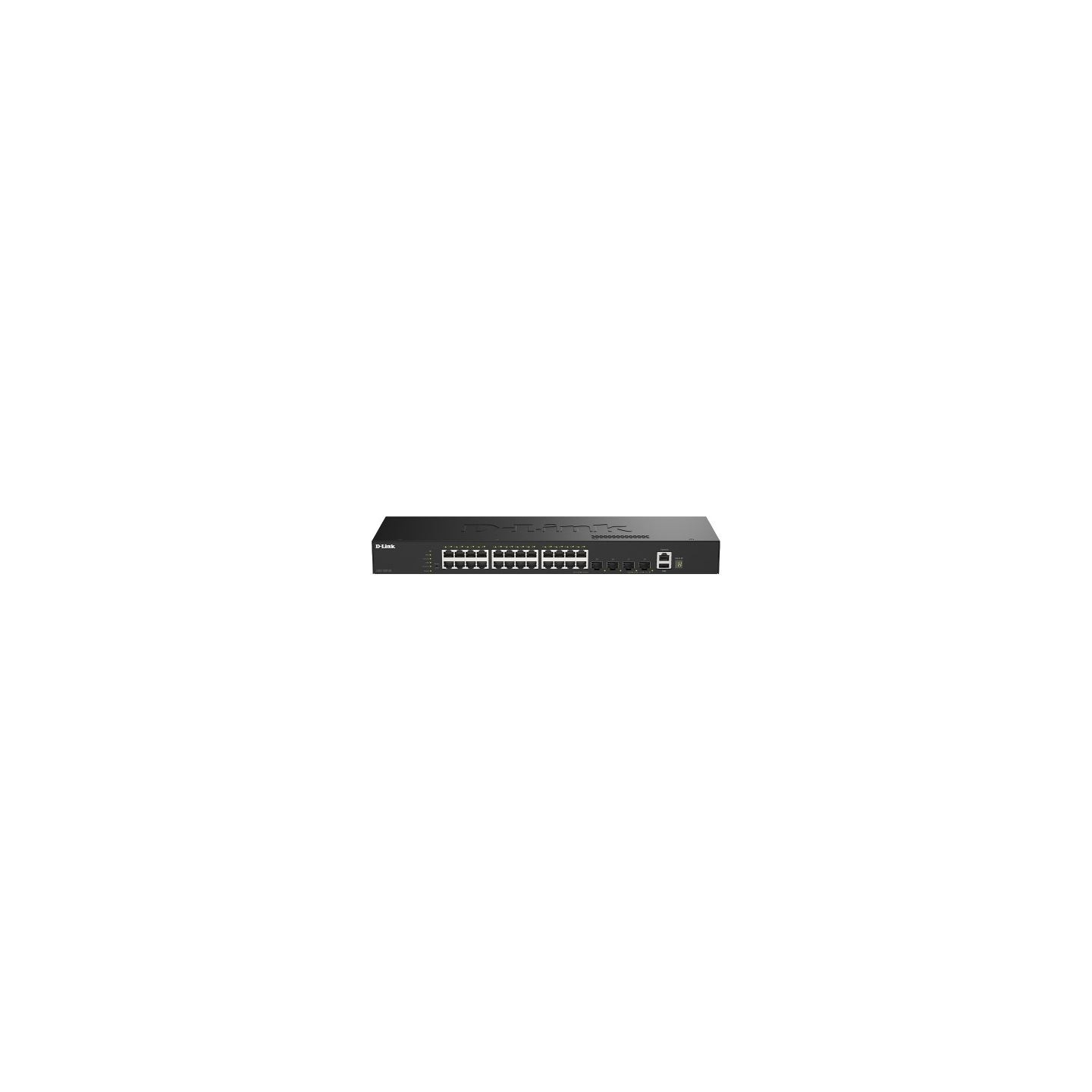 D-Link Smart Managed Switch DGS-1530-28/E 24 Ports GE + 4 Ports 10G SFP+
