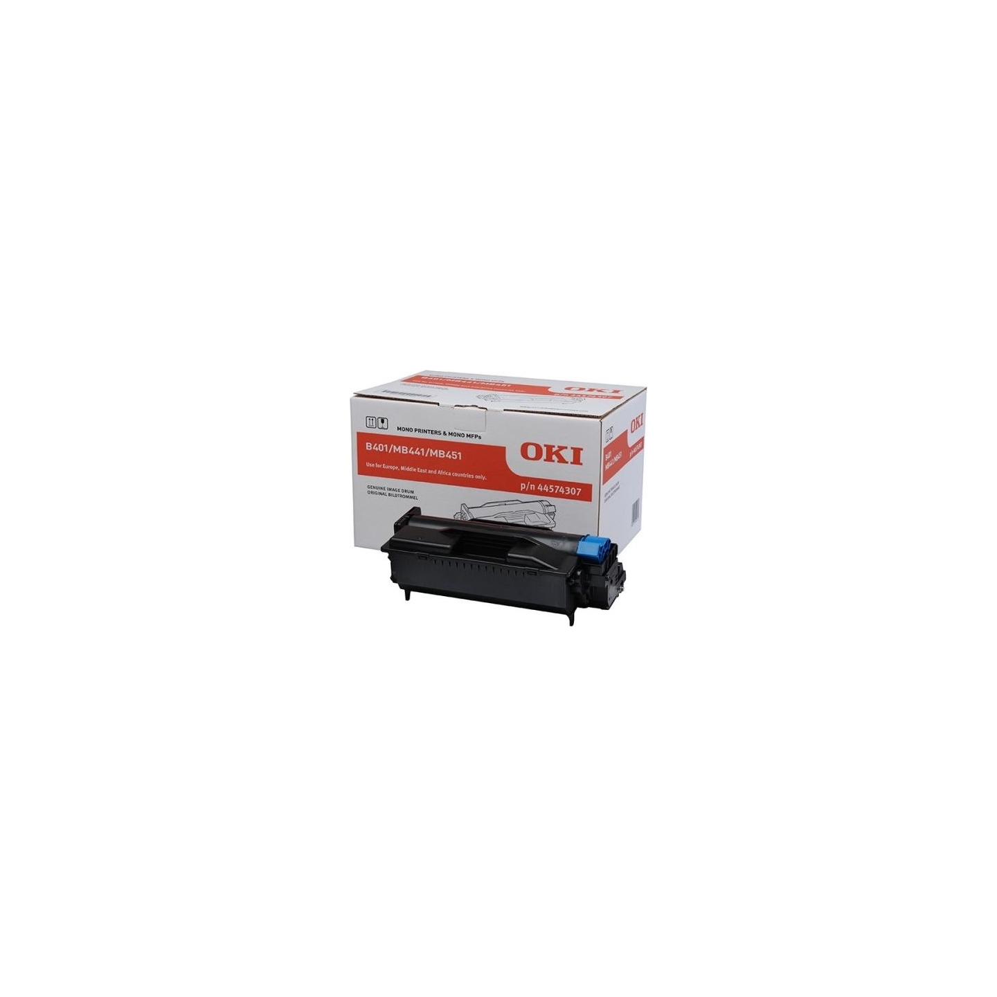 OKI Drum 44574307 for B401/MB441/451 25K black