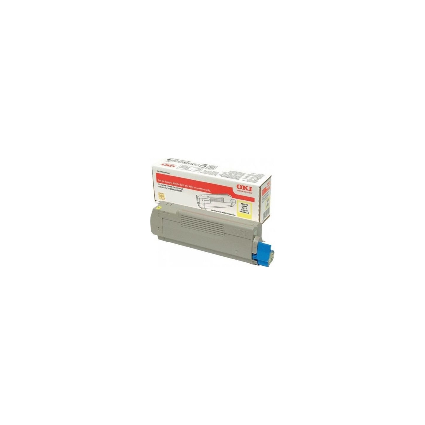 OKI Toner do C612 6K Yellow 46507505