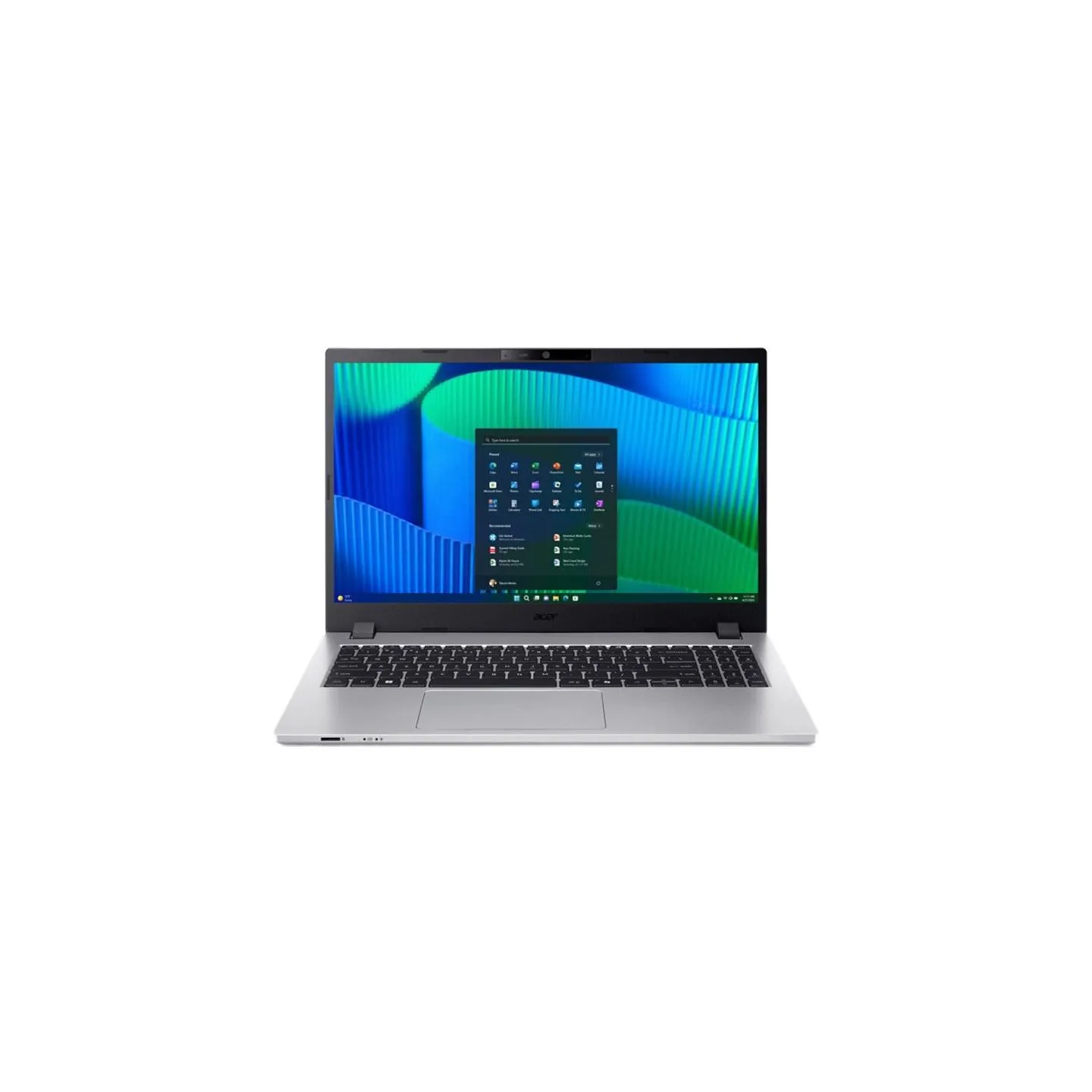 Acer TravelMate TMP215-55-TCO-59KD QHD IPS i5-120U/16GB/SSD 512GB/Intel Iris Xe Graphics/Win11Pro/ENG kbd/FP/Silver/3Y Warranty 