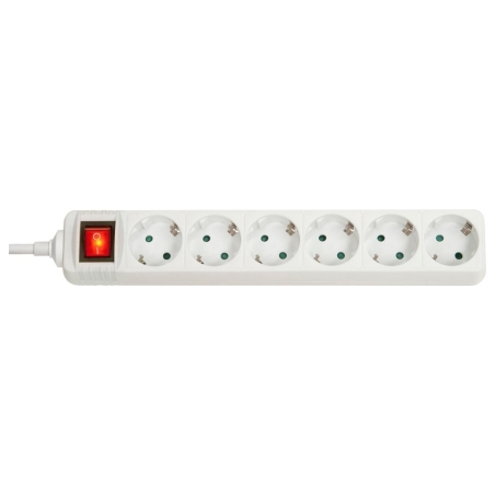 Lindy CABLE POWER EXTENSION 1.4M/6OUTL. 73103 LINDY
