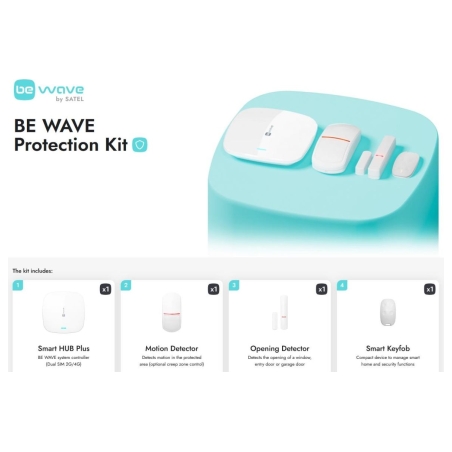 Satel CONTROL PANEL WRL/BEWAVE PROTECTION KIT SATEL