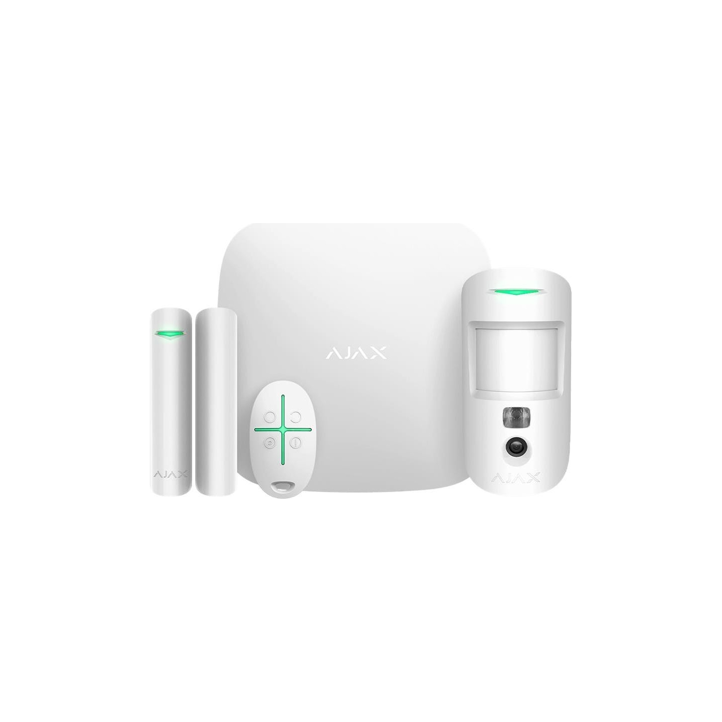 Ajax ALARM SECURITY STARTERKIT CAM/HDR WHITE 156253 AJAX