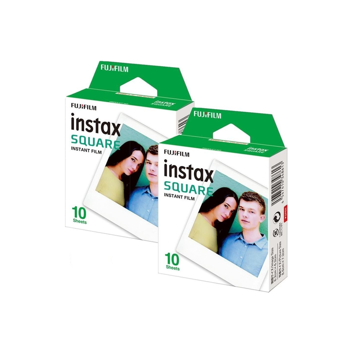 Fujifilm FILM INSTANT COLOR INSTAX/SQUARE GLOSSY 2X10PK FUJIFILM