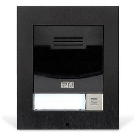 2N ENTRY PANEL IP SOLO W/O CAMERA/BLACK 9155301BS 2N