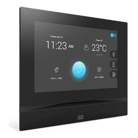 2N ANSWERING UNIT INDOOR VIEW/TOUCH BLACK 91378601 2N