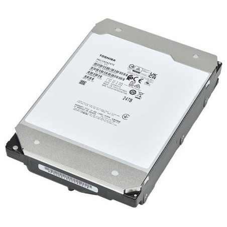 Toshiba HDD Server TOSHIBA MG11 24TB MAMR 512e, 3.5'', 1024MB, 7200RPM, SATA, SKU: HDEB034GEA51F