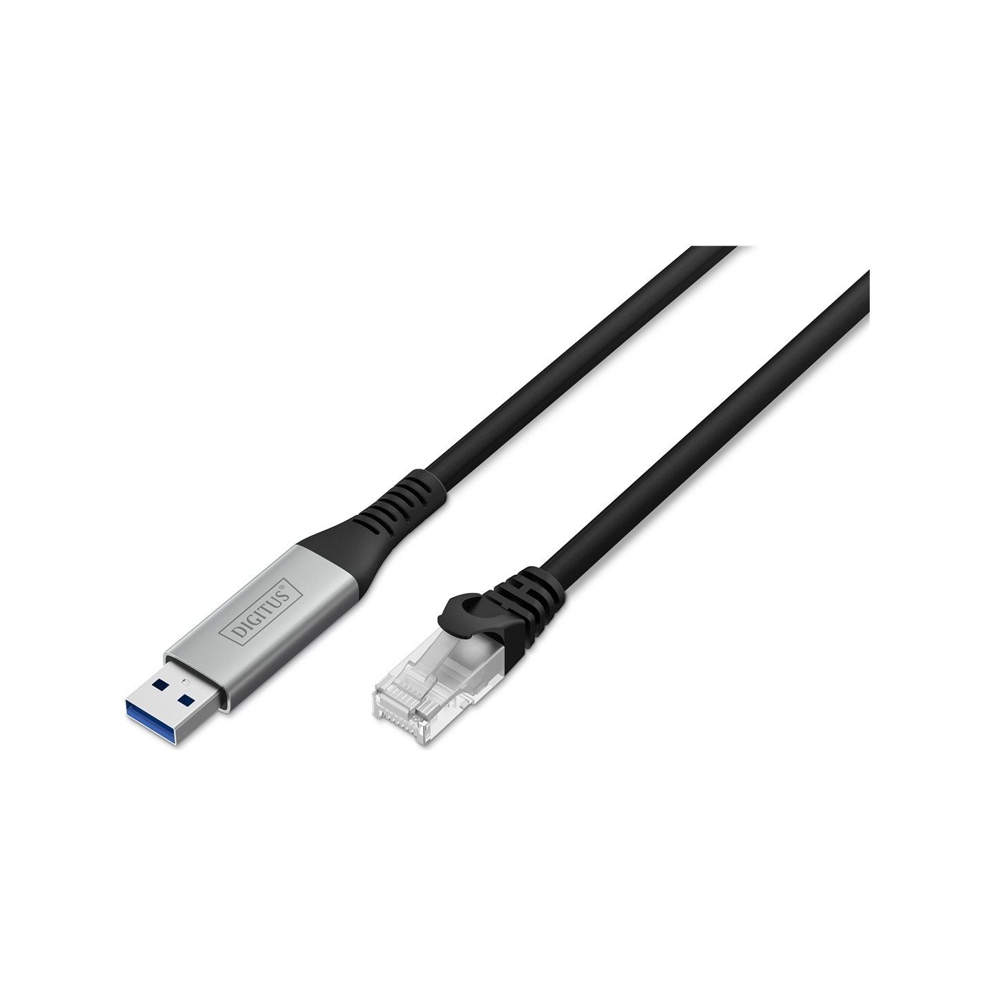 Digitus USB-A - RJ45 Ethernet cable, 1Gbit/s, 3m | Digitus