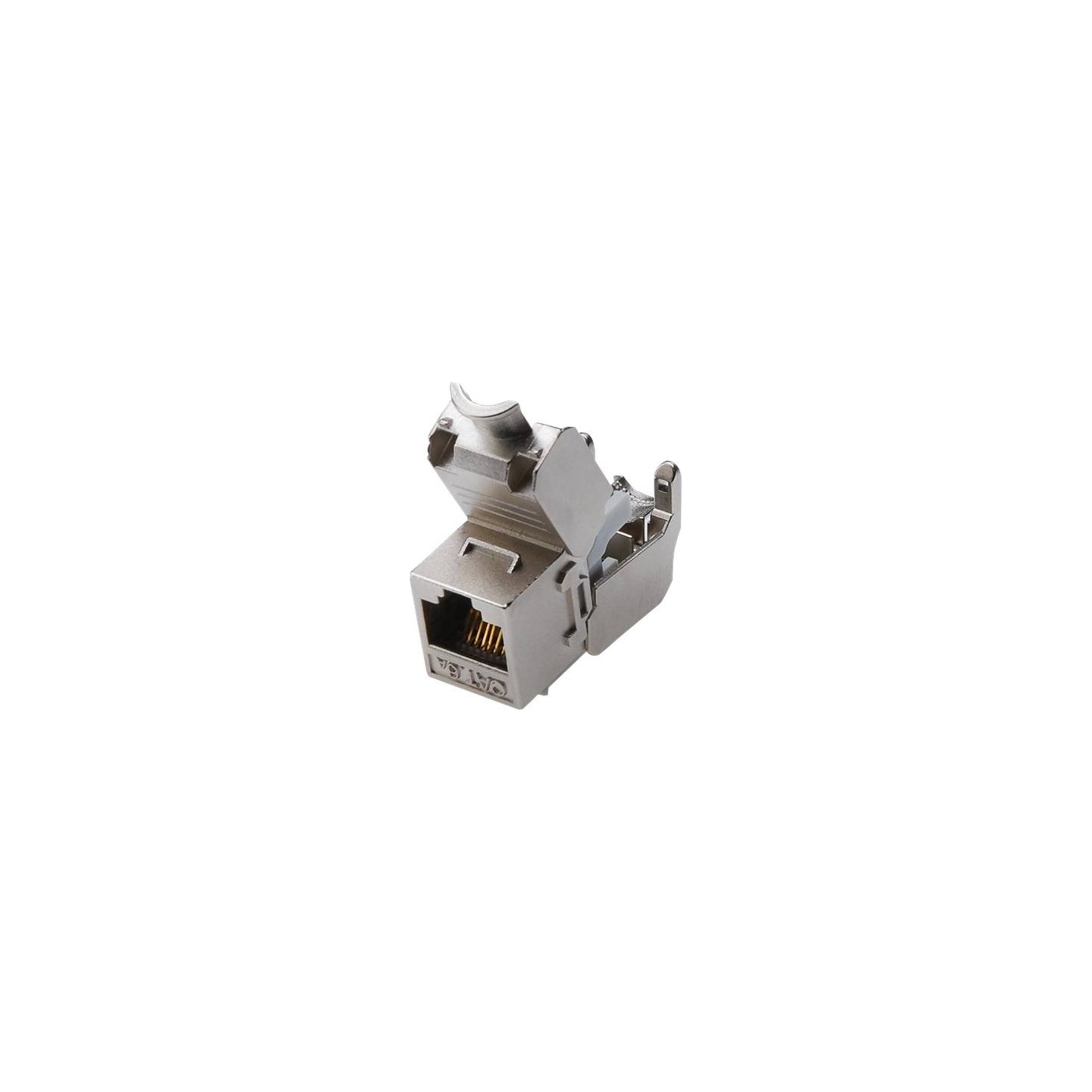 Digitus | CAT 6A Keystone Module, Shielded, Tool-free Mounting Connection | DN-93615