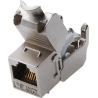 Digitus | CAT 6A Keystone Module, Shielded, Tool-free Mounting Connection | DN-93615