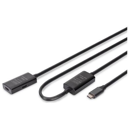 Digitus | Active USB 3.2 Gen1 5G extension cable | DA-73109 | USB-C to USB-C