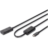 Digitus | Active USB 3.2 Gen1 5G extension cable | DA-73109 | USB-C to USB-C