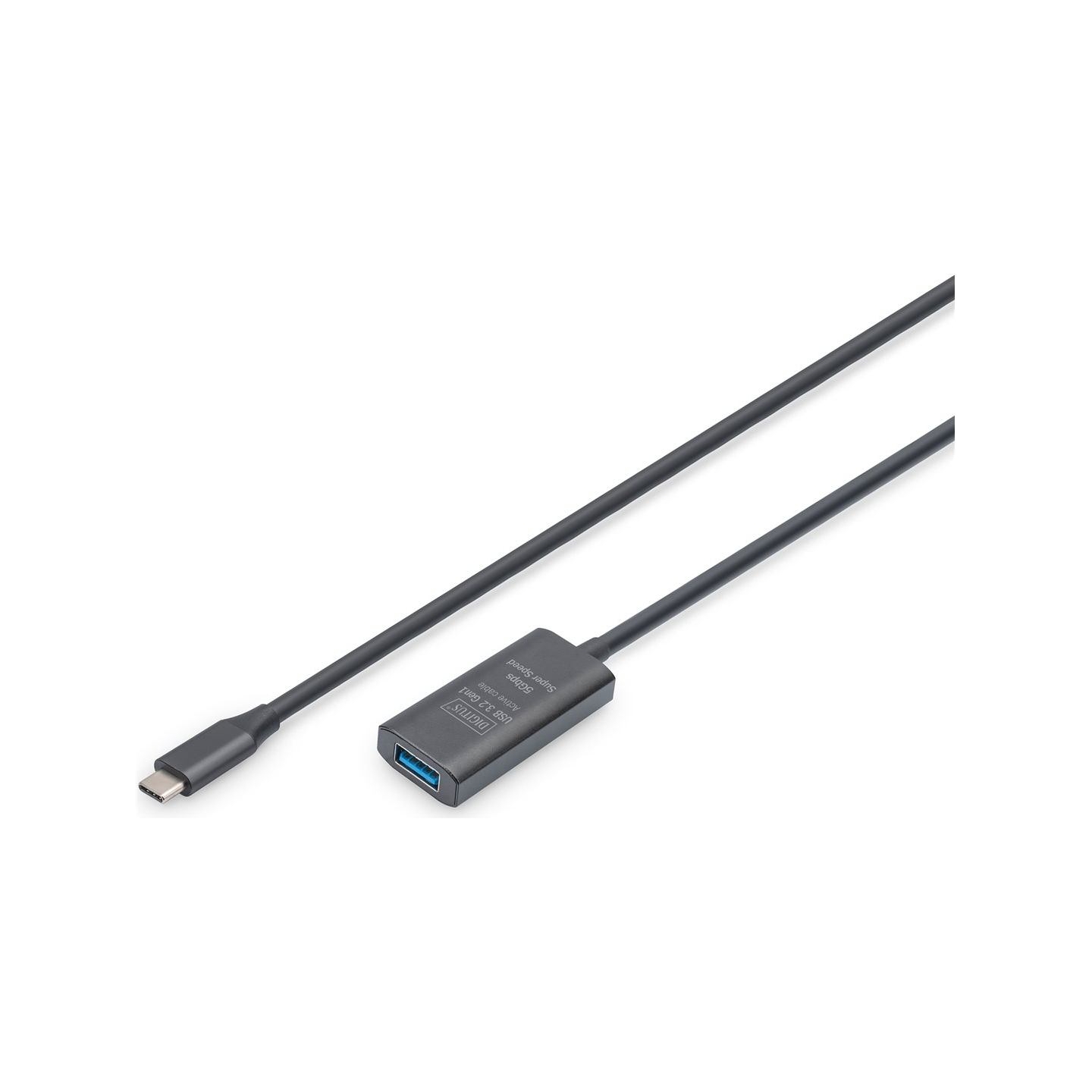 Digitus | Active USB 3.2 Gen1 5G extension cable | DA-73110 | USB-C to USB-A