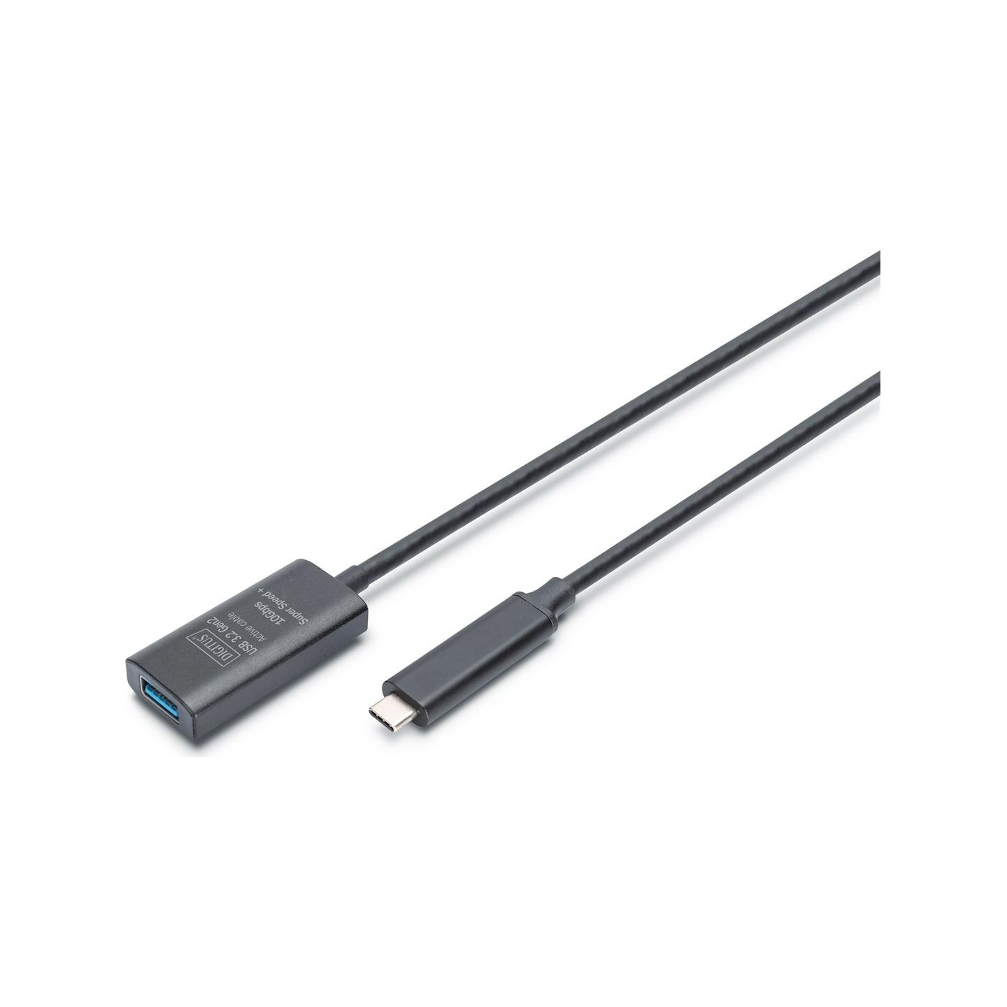 Digitus | Active USB 3.2 Gen2 10G extension cable | DA-73113 | USB-C to USB-A