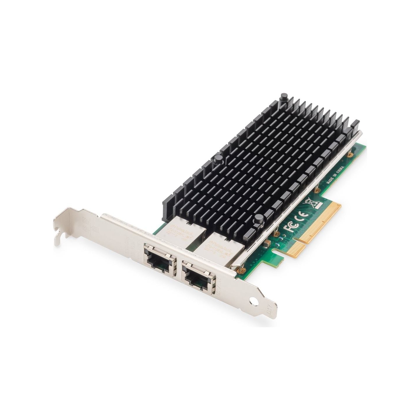 Digitus | 10Gbps Dual Port Ethernet Server adapter PCIe X8, Intel X540 BT2 | DN-10163