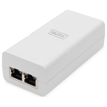 Digitus | Gigabit Ethernet PoE+ Injector | DN-95132 | 10/100/1000 Mbit/s | Ethernet LAN (RJ-45) ports 1xRJ-45 10/100/1000 Mbps G