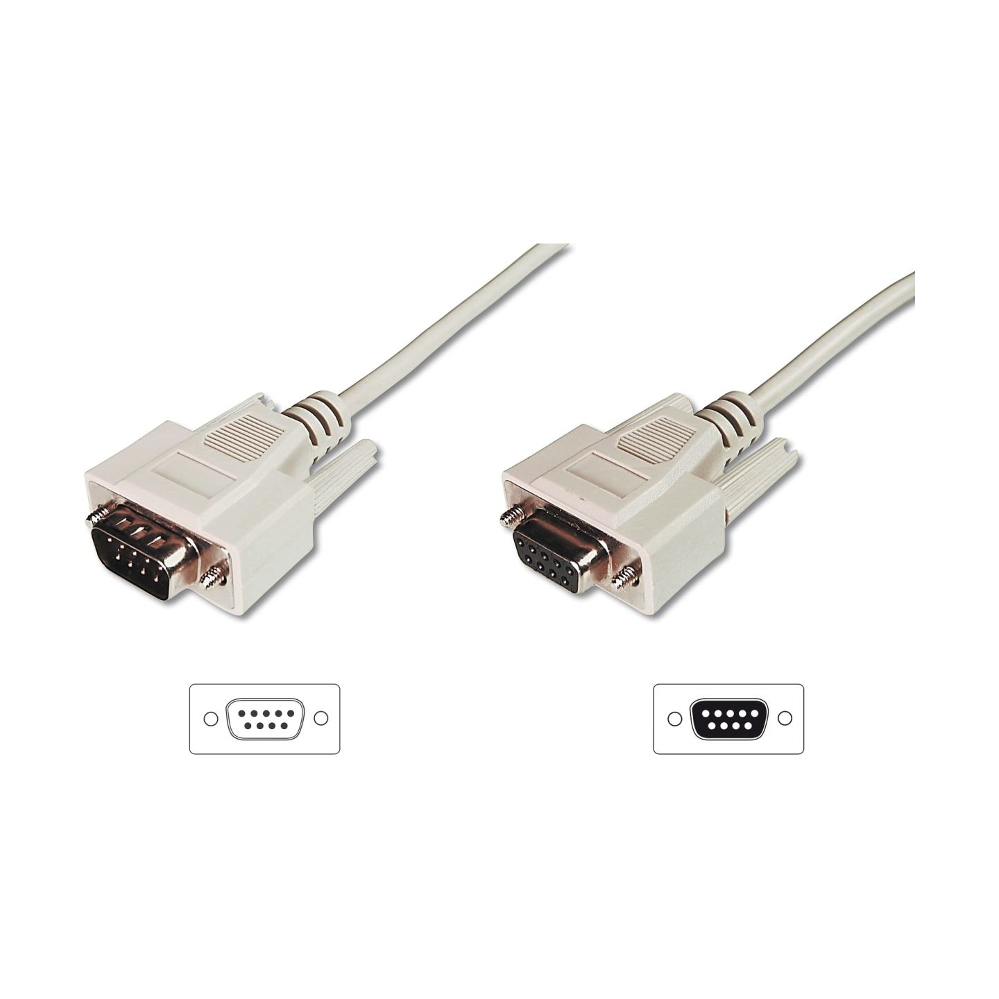 Digitus | Extension cable | AK-610203-020-E | DSUB to DSUB