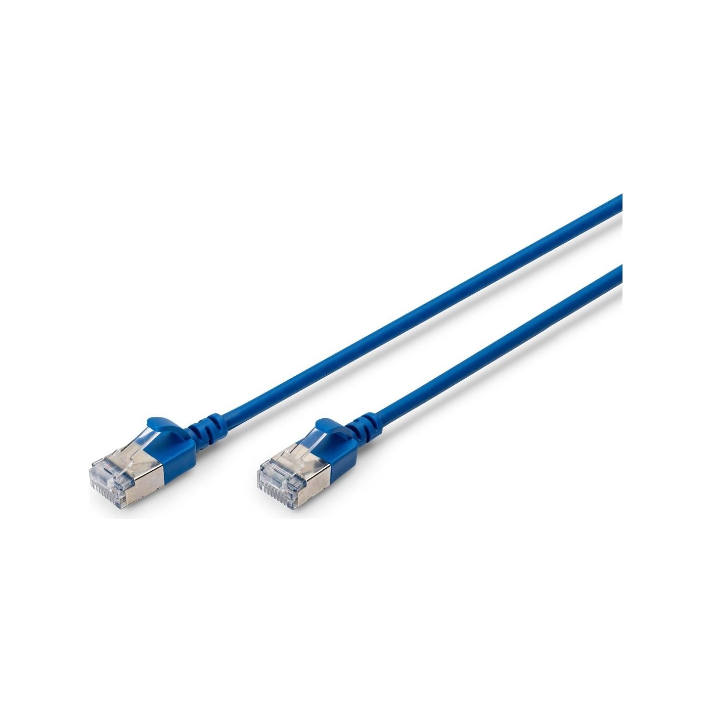 Digitus CAT 6A F-FTP Slim Patch Cable, 0.5 m | DK-1632-A-005S-B | Blue