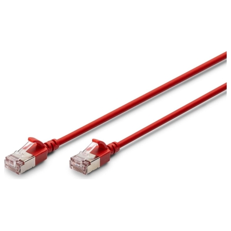 Digitus Slim Patch Cable, 1 m | DK-1632-A-010S-R | Red