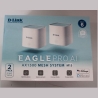 D-Link M15-2 EAGLE PRO AI AX1500 Mesh System D-Link EAGLE PRO AI AX1500 Mesh System M15-2 (2-pack) 802.11ax 1200+300 Mbit/s 10/1